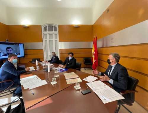 El alcalde de Humanes de Madrid se reúne con el consejero de Transportes e Infraestructuras de la Comunidad de Madrid para tratar cuestiones que afectan al municipio