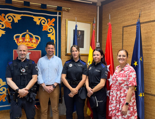 La Policía Local de Humanes de Madrid aumenta su plantilla con 2 nuevas agentes de prácticas.