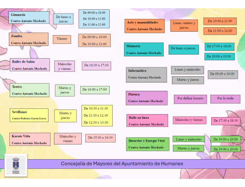 La Concejalía de Mayores presenta la programación de actividades del próximo curso