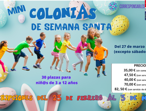 Se abre el plazo de inscripción de las Mini-Colonias de Semana Santa