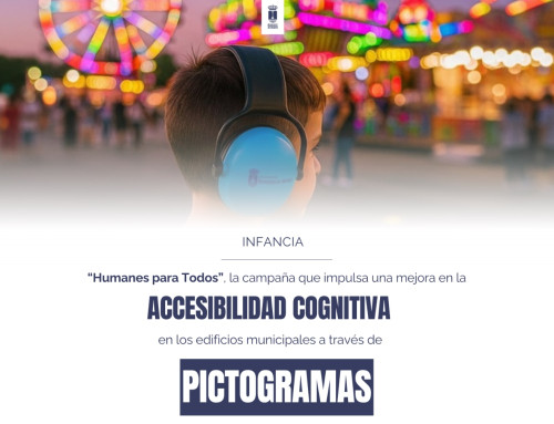 El Ayuntamiento de Humanes de Madrid impulsa la campaña “Humanes para Todos” para mejorar la accesibilidad cognitiva en los edificios municipales